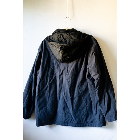 Timberland Pro Series L black jacket coat hideaway hood work chore barn - Picture 5 of 10